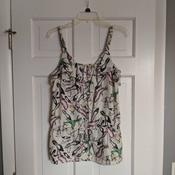 ruffled tank top - Picture 1 of 8